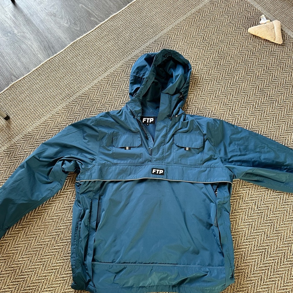 FTP Teal Raincoat